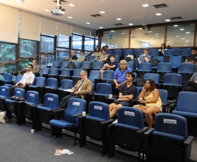 Encontro do Serviço Alemão de Intercâmbio Acadêmico com os ex-bolsistas do DF. 31/10/2025 Foto: Beto Monteiro/Ascom UnB